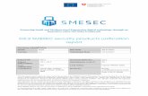 D2.2 SMESEC security products unification report · 3rd draft considering ATOS new input, UoP feedback as 1st reviewer and newer text revision. 0.4 29/11/2017 Ovidiu MIHĂILĂ BD