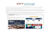 APTvirtual – NAA’s very first virtual conference!...Thanks for your interest in becoming an exhibitor at APTvirtual – NAA’s very first virtual conference! As with most of us,