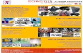 RUBBER PRODUCTS profile - New.pdf · Rubber Bellows & Expansion Joints Mud Flaps, Mats & Rubber Sheets Grommets, Boots & Bellows O-Rings, Gaskets, Machine Seals Hydraulic Seals ,