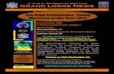 A. F. & A. Masons of Ireland Grand Lodge Newsfreemason.ie/wp-content/uploads/2015/08/GLI_News_09_15.pdf · The Grand Master and Officers of the Grand Lodge of Ireland recognise the
