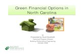 Green Financial Options - Appalachian State Univerncenergystar.org/sites/default/files/Green Financial... · 2012. 6. 26. · Local Option Green Building Incentive To encourage sustainable