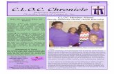 Volume 2, Issue 2 2nd Quarter 4 C.L.O.C. Chroniclechristianladiesofconquest.com/uploads/3/4/1/6/... · Inc. (C.L.O.C.) P.O. Box 118261 Carrollton, TX 75011 Xanthia Calahan at MLK