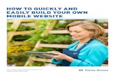 How to Quickly and Easily Build your own MoBilE wEBsitE 2013. 2. 15.آ  How to Quickly and Easily Build