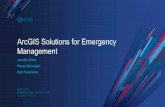ArcGIS Solutions for Emergency Management · 2019. 4. 22. · Conduct Damage Assessment. Understand potential impact. Conduct damage assessments. Monitor reporting thresholds for