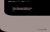 Tax Expenditures and Evaluations · relevant tax rates to a broadly defined tax base—e.g., personal income, business income or consumption. Tax expenditures are then defined as
