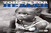 TOILETS FOR HEALTH · 2016. 6. 29. · risks leading to vitamin and mineral deficiencies, high morbidity, malnutrition, stunting and death. Sanitation remains a neglected issue with