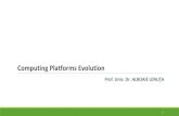 Computing Platforms Evolutionadria/teach/courses/... · ESB(Enterprise Service Bus) ESB - represents a collection of principles, rules and features that create the environment for
