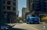 ALL-NEW PEUGEOT 208...6 * According to version * According to version 7 Sporty and SenSual Bold and daring Discover the all-new PEUGEOT 208’s strong personality from the very ﬁrst