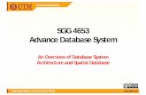 SGG 4653 Advance Database System - ocw.utm.myocw.utm.my/.../0/...Database_System_Architecture_and_Spatial_Data… · programs End users Simplified picture of a database system. ...