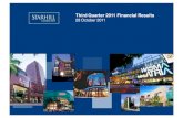 Third Quarter 2011 Financial Results - listed companystarhillglobalreit.listedcompany.com/.../20111028... · 10/28/2011  · (3 January to 30 September 2011) 3. 28 October 2011 13