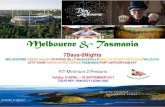 Melbourne & Tasmania · Day 02 MELBOURNE/YARRA VALLEY/PUFFING BILLY/HEALESVILLE K15 (BKF) After breakfast, make your way to join your SIC tour. Relax and enjoy Pthe great scenery