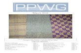March 2016 - Pikes Peak Weavers Guild · Sample Sign Ups for 2016 Newsletter - Heather Hubbard . Thanks so much to everyone who signed up for the coming year of samples for our newsletter.