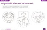 These templates can be used to create spare medals for your …€¦ · These templates can be used to create spare medals for your Daisy and Robin helpers, and also spare Mouse merits.
