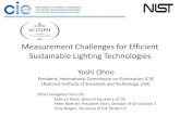 Measurement Challenges for Efficient Sustainable Lighting ...€¦ · Measurement and presentation of photometric data of lamps and luminaires — Part 4: LED lamps, modules and luminaires