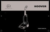 Hoover Carpet Shampoo and Floor Polisher ... - Hoover Service · Cleaner body Cloth adapter plate* Cloth* - 5 - 1 Test for colourfastness - Wet a white absorbent cloth with the solution.