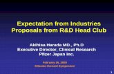 Expectation from Industries Proposals from R&D Head Club · “Part of multi-country . ... Phase 2/3 studies in Japan. EDC use in Phase II/III studies (including Phase I studies for
