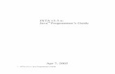 JXTAv2.3.x: Java Programmer’s Guidepages.di.unipi.it/ricci/JxtaProgGuide_v2.3.pdf · Source code, binaries, documentation, and tutorials are all available for download. Getting
