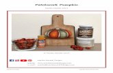 Patchwork Pumpkin - Marika Moretti Designs · Patchwork pumpkin Our pumpkin has 4 sections that you can see on the line drawing. Section 1 Basecoat with Silver Sage Green. Add small