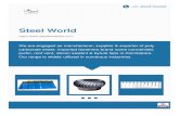 Steel World · Established in the year 2009, we, Steel World, Coimbatore, are one of the distinguished names engaged as Manufacturers, Suppliers, Importers, Exporters, and Service