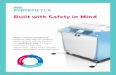 Built with Safety in Mind...When it comes to protecting patients, staff and instruments, which system will you choose? The EVOTECH® ECR is a highly automated endoscope reprocessor,
