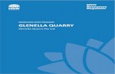 COMPLIANCE AUDIT PRO GRAM GLENELLA QUARRY...This audit report may be publicly disclosed consistent with the Government Information (Public Access) Act 2009. GLENELLA QUARRY Glenella