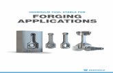 UDDEHOLM TOOL STEELS FOR FORGING APPLICATIONS€¦ · UDDEHOLM TOOL STEELS FOR FORGING APPLICATIONS. 2 TOOLING APPLICATION HOT WORK TOOLING This information is based on our present