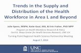 Trends in the Supply and Distribution of the Health ......3 Physical Therapist Assistant 2,020 170 8.4 4 Physical Therapist 4,530 274 6.0 5 Speech Language Pathologist 3,630 202 5.6