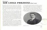 Portrait: SIR LUIGI PREZIOSI (Part one) · 2019. 4. 2. · Portrait: SIR LUIGI PREZIOSI (Part one) Luigi Preziosi was born in Sliema on July 29th, 1888, son of the late eighth Count