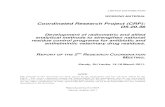 Coordinated Research Project (CRP): D5.20 · on the development of radiometric and allied analytical methods to strengthen national residue control programs for antibiotic and anthelmintic