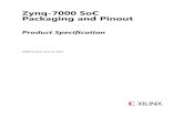 Zynq-7000 SoC Packaging and Pinout · 2020. 8. 3. · Zynq-7000 SoC Packaging Guide 18 UG865 (v1.8.1) June 22, 2018 Chapter 1: Package Overview Pin Compatibility Between Packages