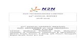 N2N TECHNOLOGIES LIMITED 34 ANNUAL 2018 2019 2019 … · 2019. 10. 1. · N2N Technologies Limited – 34th Annual Report N2N TECHNOLOGIES LIMITED Registered Office : Sun Lounge-Ground