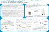 Application of a 60 MHz Permanent Magnet NMR … Foley - 60 MHz Online NMR...Application of a 60 MHz Permanent Magnet NMR System to Online NMR Reaction Development in the Pharmaceutical