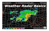 Weather Radar Basics - ZERO5G · •Weather radars utilize frequency of ~ 3000 MHz (10 cm wavelength) - radio waves •The radar transmits short pulses of these radio waves at rate