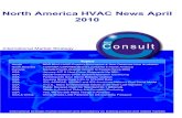North America HVAC News April 2010 Previe · North America HVAC News April 2010 30 March 2010 -- The following preliminary product summaries are being published by BRG CONSULT this