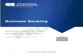 Business Banking - CBBank Events€¦ · • Business Online Banking - Enhanced Plan: Immediate access to account informati on and initi ate bill payments and tax payments electronically