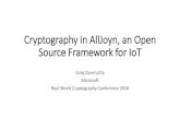 Cryptography in AllJoyn, an Open Source Framework for IoT 2017. 6. 6.آ  ECDHE_ECDSA Key Authentication
