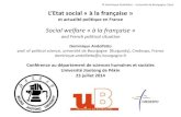 © Dominique Andolfatto - Université de Bourgogne, Dijon L ...€¦ · 7. Trade unionism in comparison Level of unionization more important than in France Especially in Northern