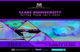For more information contact: CLARE BIODIVERSITY Heritage ... · Clare County Council has prepared the 3rd Clare County Biodiversity Action Plan 2017–2023, which ... every back