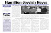 Hamilton hamilton Jewish News - Amazon Web Services · the fiscal year July 1, 2004 to June 30, 2005, applications must be submitted by march 31, 2004 to the UJA Federation office