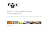 Enabling Ontario’s Energy Future - Ontario Energy Board · • Developing regulatory policy to meet emerging energy trends and challenges. ... mechanisms and capacity to undertake