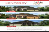 MONTEREY - Lifestyle Homes · 2018. 9. 29. · 3,638 SQ. FT. 4 BEDROOM, 3 BATH, 3-CAR GARAGE Floor plans and elevations are artist’s concepts and may vary in precise detail from