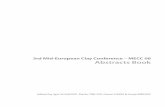 Abstrakti MECC 06mecc06.gfz.hr/MECC 06 - Abstracts.pdf · III 3r d Mid-European Clay Conference – MECC 06 Abstracts Book HRUSKOVA, M., GRYGAR, T. & HRADIL, D.: Fast determination