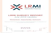 LRMI SURVEY REPORT - Dublin Core...LRMI SURVEY REPORT July 2014 Update Momentum. Opportunity. Outreach. Prepared by Winter Group for the Association of Educational Publishers, the