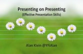 (Effective Presentation Skills) Effective Presentation Skills Keywords: Presenting,Effective Presentation