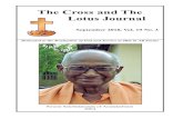 The Cross and The Lotus Journal · 2018. 9. 3. · Yukteswar, Paramhansa Yogananda and Yogacharya Mother Hamilton. ... There are times when you may give according to the great abundance