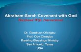 Dr. Goodluck Ofoegbu Prof. Oby Ofoegbu Banking Blessings ... · Abraham-Sarah: God referred to them as “you” in his interactions with Abraham Descendants of Abraham-Sarah Beneficiaries