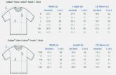 Gildan@ Ultra Cotton@ Adult T-Shirt Width (a) (inches ... Adult T-Shirt Width (a) (inches) ( cm ) Length