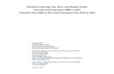 Nevada County Age, Sex, Race, and Hispanic Origin ... · 10/1/2018  · Nevada County Age, Sex, Race, and Hispanic Origin Estimates and Projections 2000 to 2037: Estimates from 2000