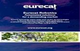 Eurecat Robotics · 2018. 11. 27. · Multi-sensor robust localization (IMU + vision + laser + GNSS). Simultaneous Localitzation and Mapping (SLAM). Precise GNSS. Navigation. Specialized