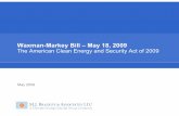 Waxman-Markey Bill –May 18, 2009 The American Clean …transportation, and industry. The “Global Warming ”section establishes an ... such cement, aluminum etc. (direct emissions)